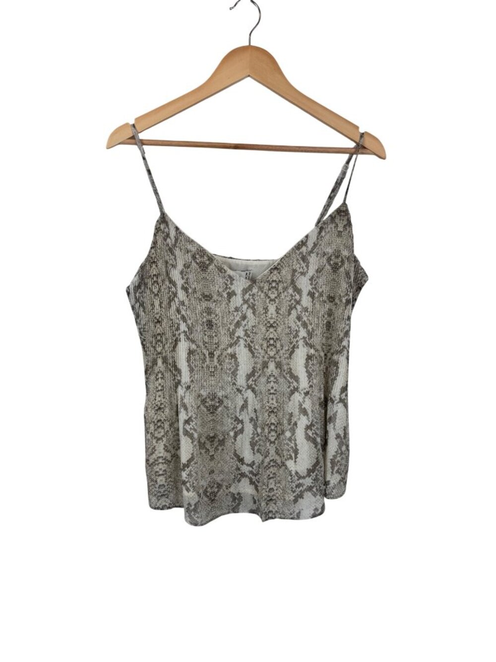 NEW Anthropologie Ro&De Snake Print Sleeveless Cami Top Size M